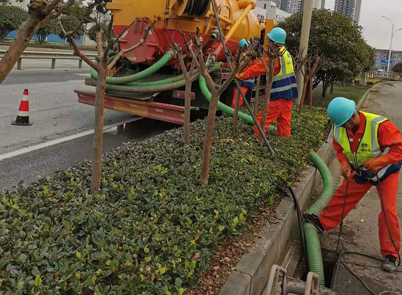 下花园市政管道清淤